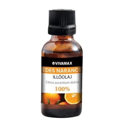 Édes narancs 100%-os tisztaságú illóolaj (10 ml)